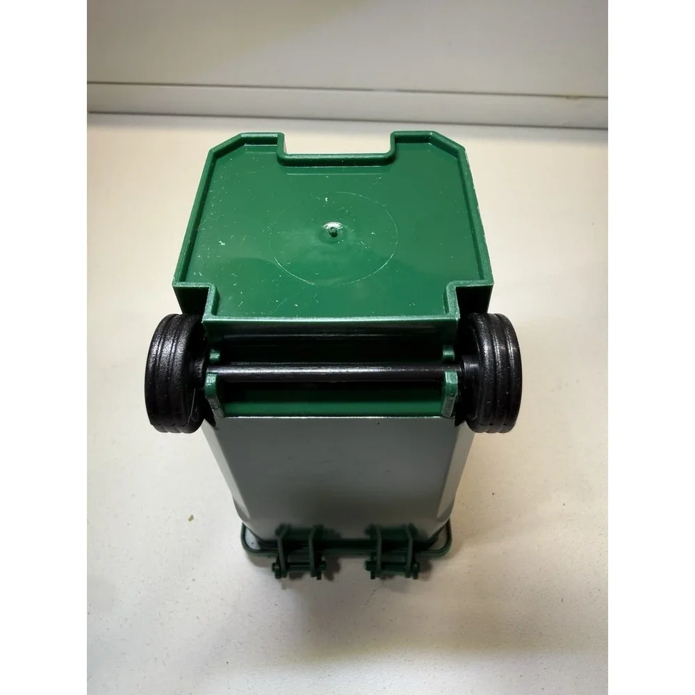 WM Waste Management Mini Trash Can DUMPSTER Collector Desk Pen Holder 5